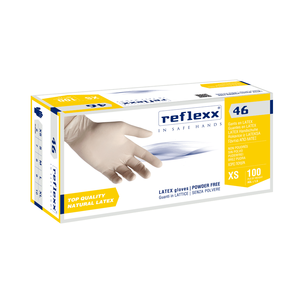 Lattice guanti R46 Reflexx  Detergenza Professionale Online - DPO